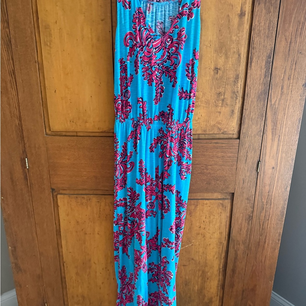 Lilly Pulitzer Mills Reef racer back maxi dress, 🌺 size small - Picture 7 of 7